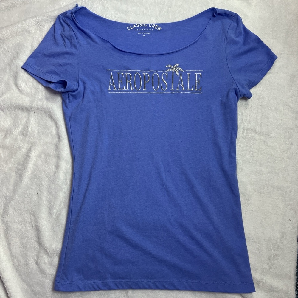 Aeropostale Women's Blue Top